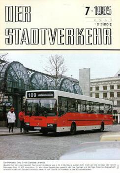 Der Stadtverkehr 07 / 1985
