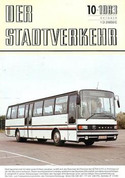Der Stadtverkehr 10 / 1983