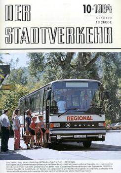 Der Stadtverkehr 10 / 1984