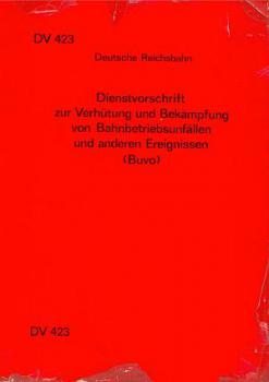 DV 423 Unfallvorschrift DR