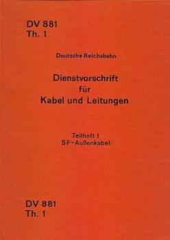 DV 881 Th1 Kabel und Leitungen  SF Außenkabel