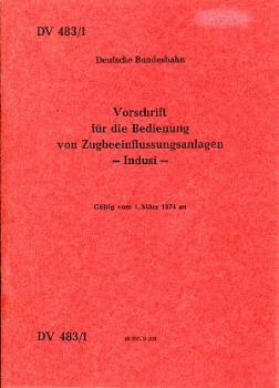 DV 483 / 1 Zugbeeinflussungsanlagen 1974 DB