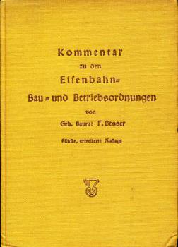 Kommentar zu den Eisenbahn Bau und Betriebsordnungen 1951