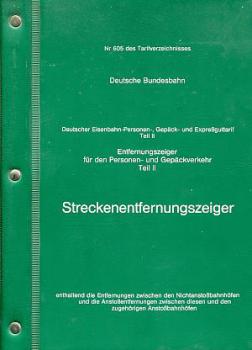 Streckenentfernungszeiger DB 1983