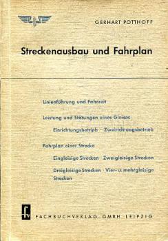 Streckenausbau und Fahrplan DR Lehrbuch 1952