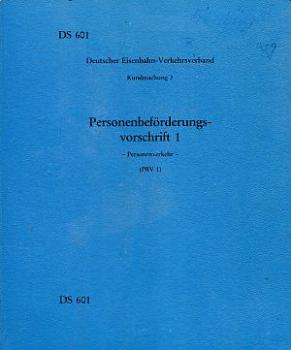DS 601 Personenbeförderungsvorschrift DB