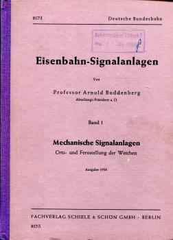 DV 817 / I Eisenbahn Signalanlagen Mechanische Signalanlagen Orts- und Fernstellung der Weichen (1958 )