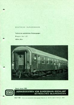DB Technik der ausländischen Reisezugwagen Wagen der JZ AB II m, B II m