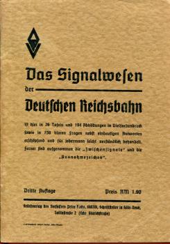 Das Signalwesen der Deutschen Reichsbahn (1940)