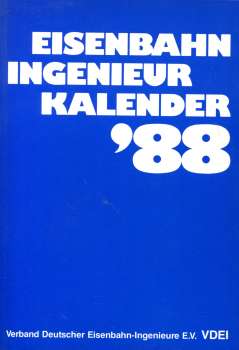 Eisenbahn Ingenieur Kalender 1988