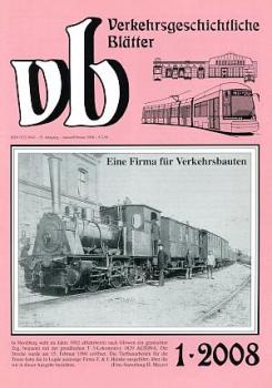Verkehrsgeschichtliche Blätter 01 / 2008