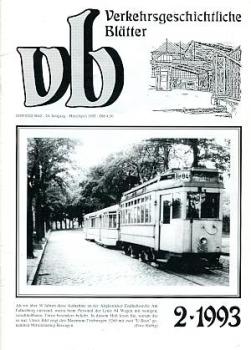 Verkehrsgeschichtliche Blätter 02 / 1993