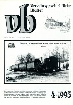 Verkehrsgeschichtliche Blätter 04 / 1995