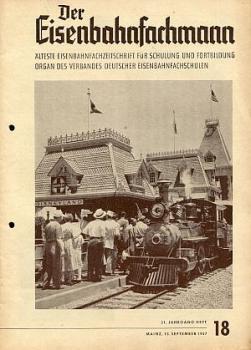 Der Eisenbahnfachmann Heft 18 / 1957