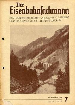 Der Eisenbahnfachmann Heft 7 / 1958