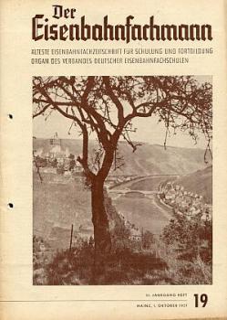 Der Eisenbahnfachmann Heft 19 / 1957