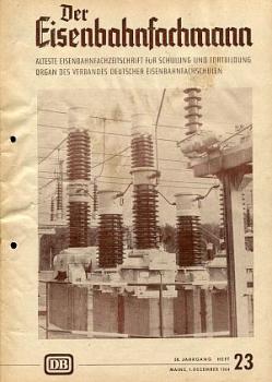 Der Eisenbahnfachmann Heft 23 / 1964