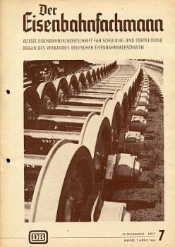 Der Eisenbahnfachmann Heft 7 / 1965