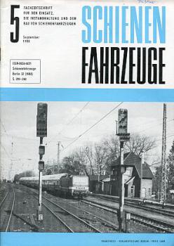 Schienenfahrzeuge Heft 5 / September 1988