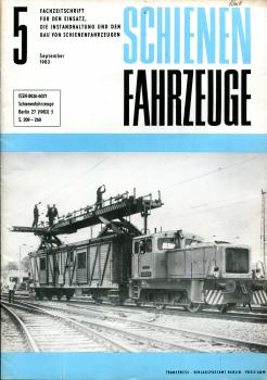 Schienenfahrzeuge Heft 5 / September 1983