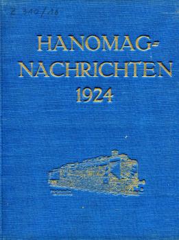Hanomag Nachrichten XI. Jahrgang 1924 komplett gebunden