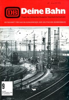 Deine Bahn Zeitschrift für das Bildungswesen der Deutschen Bundesbahn 09 / 1980