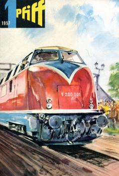 DB Zeitschrift Pfiff Heft 1 / 1957