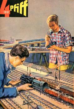 DB Zeitschrift Pfiff Heft 4 / 1957