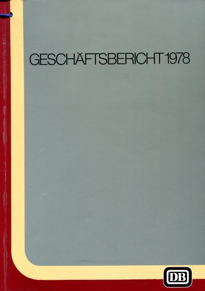 DB Geschäftsbericht 1978