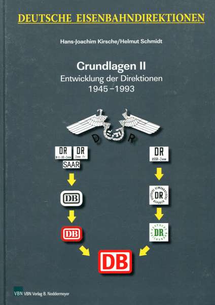 Deutsche Eisenbahndirektionen Grundlagen II Entwicklung der Direktionen 1945 – 1993