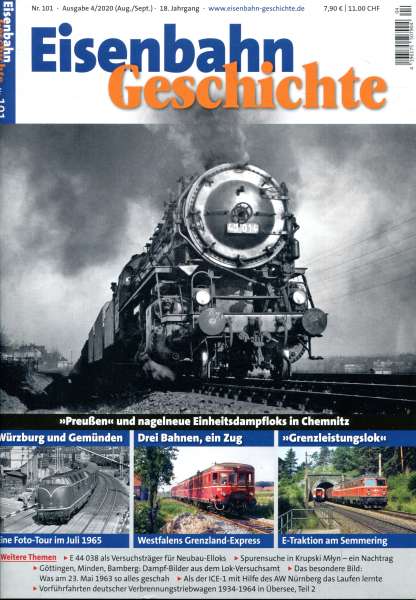 DGEG Eisenbahn Geschichte Heft 101