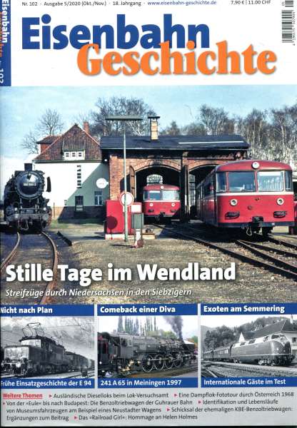 DGEG Eisenbahn Geschichte Heft 102