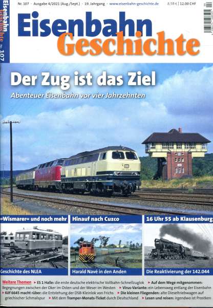 DGEG Eisenbahn Geschichte Heft 107