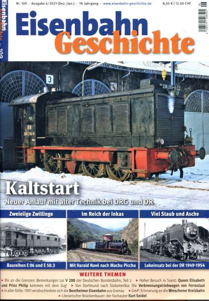 DGEG Eisenbahn Geschichte Heft 109