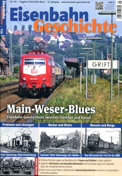 DGEG Eisenbahn Geschichte Heft 126