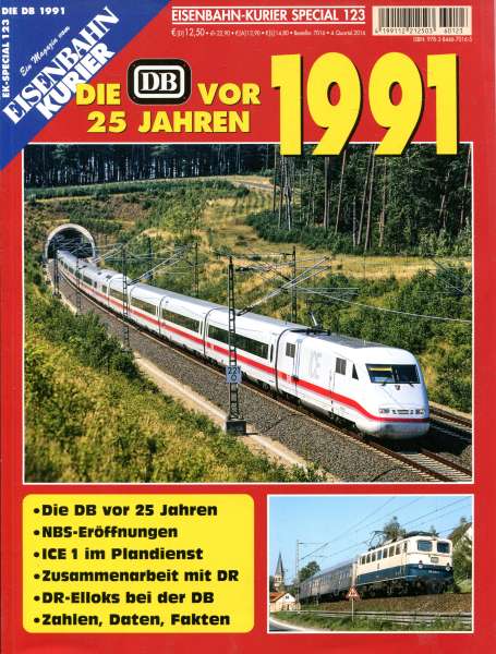 Die DB vor 25 Jahren 1991