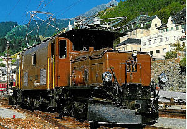 RhB  ·  NEU/OVP Eisenbahn Kinder-Puzzle  ·  Elektro-Lokomotive Ge 6/6 Krokodil 