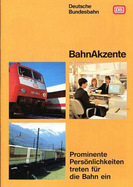 Prominente Persönlichkeiten treten für die Bahn ein