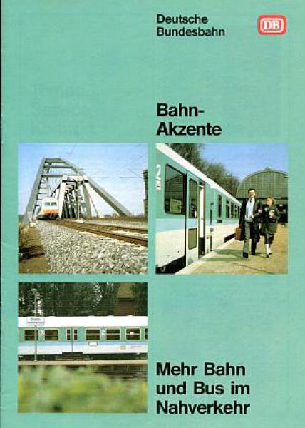 Mehr Bahn und Bus im Nahverkehr