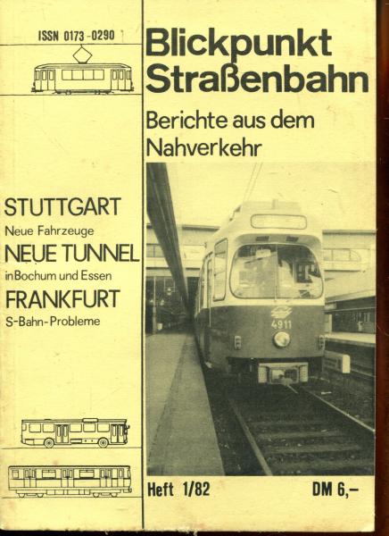 Blickpunkt Straßenbahn 1 / 1982