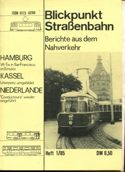Blickpunkt Straßenbahn 1 / 1985