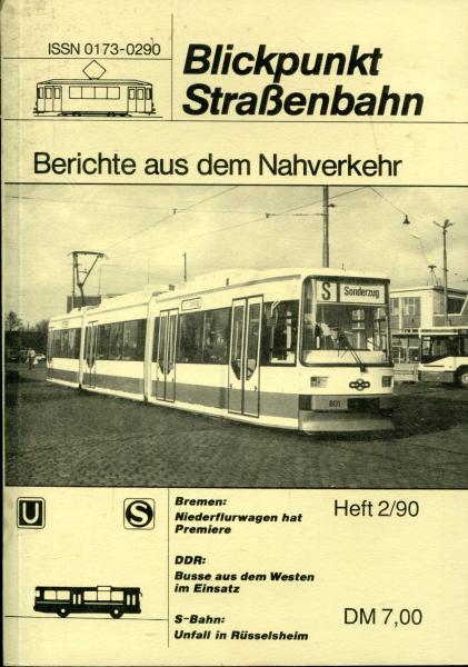 Blickpunkt Straßenbahn 2 / 1990
