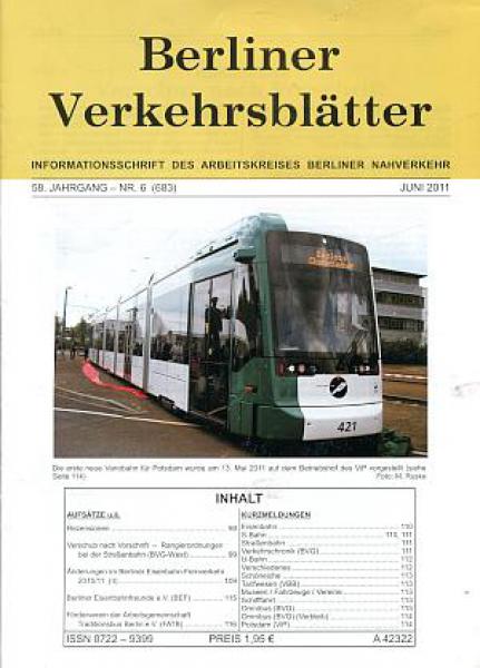 Berliner Verkehrsblätter 06 / 2011
