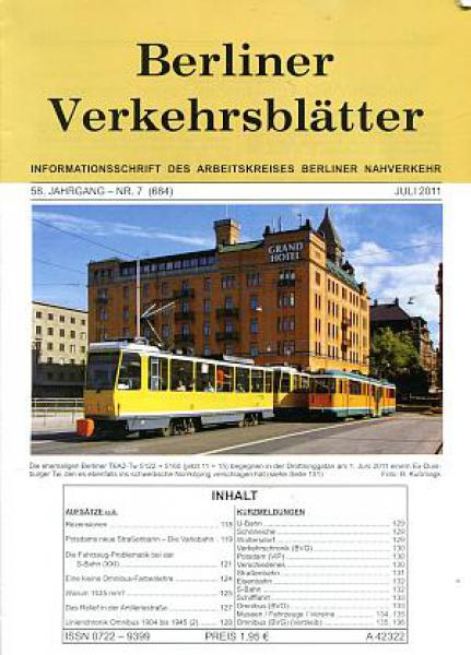 Berliner Verkehrsblätter 07 / 2011