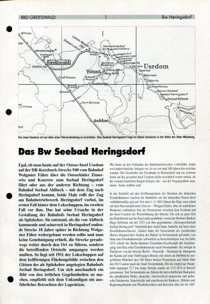 Das Bw Heringsdorf