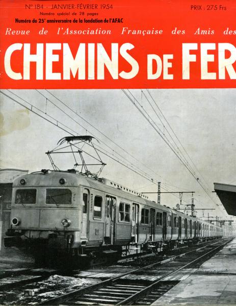 Chemins de Fer No 184 1-2 1954