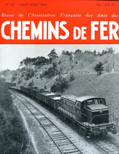 Chemins de Fer No 193 7-8 1955