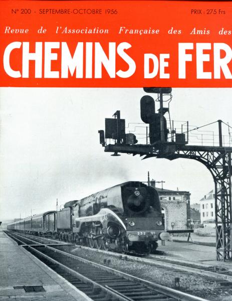 Chemins de Fer No 200 9-10 1956