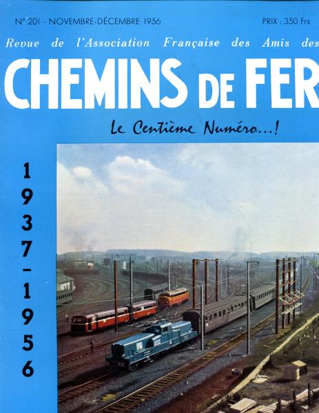 Chemins de Fer No 201 11-12 1956
