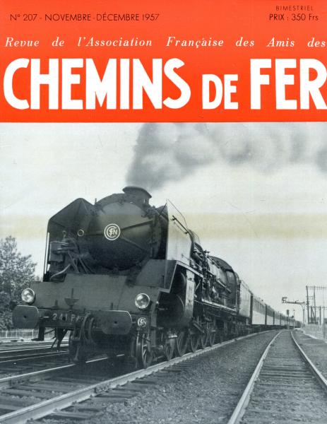 Chemins de Fer No 207 11-12 1957